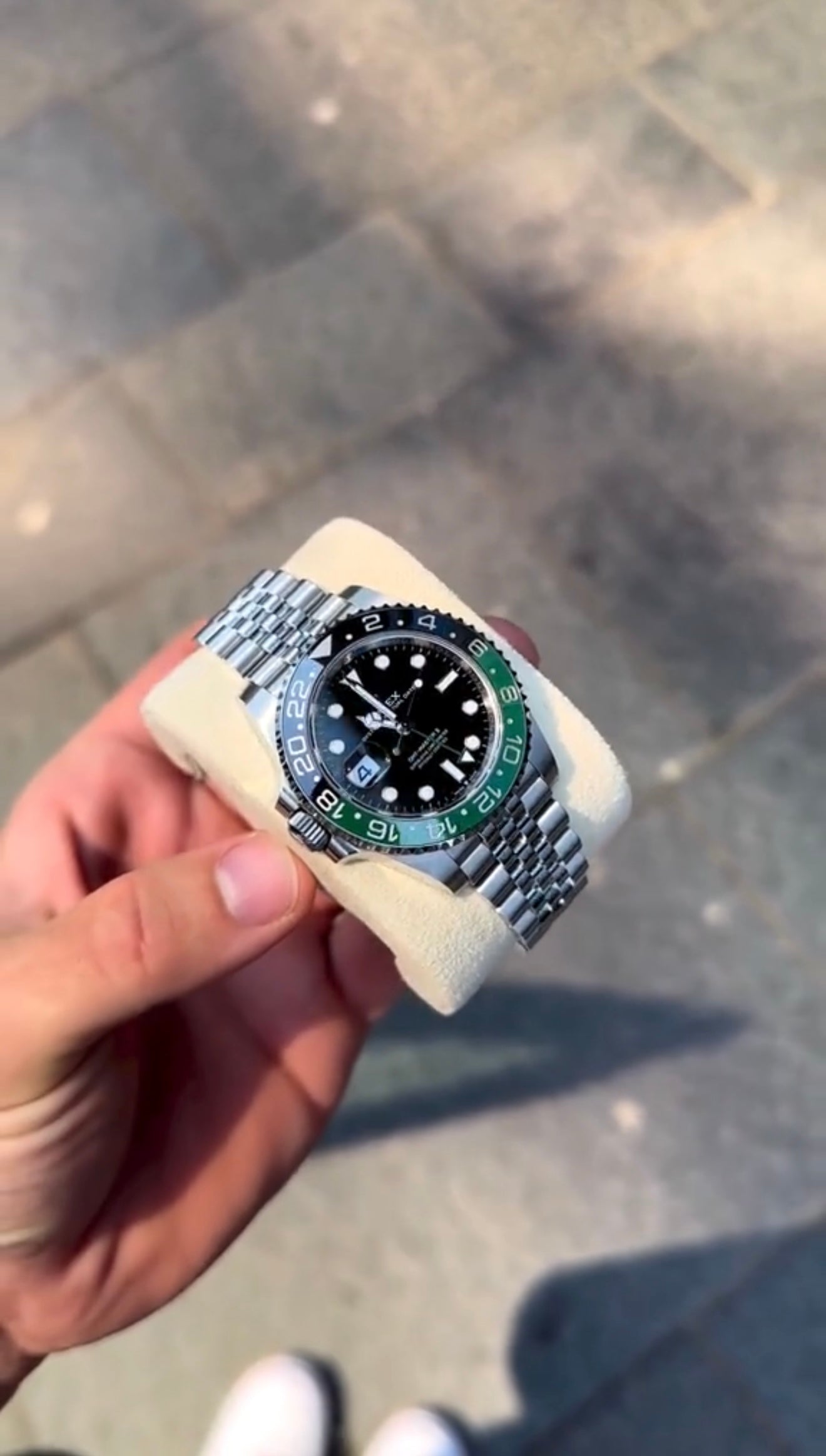 ROLEX GMT Green&black