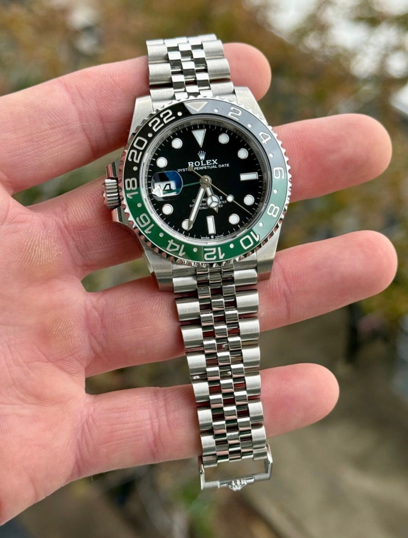 ROLEX GMT Green&black