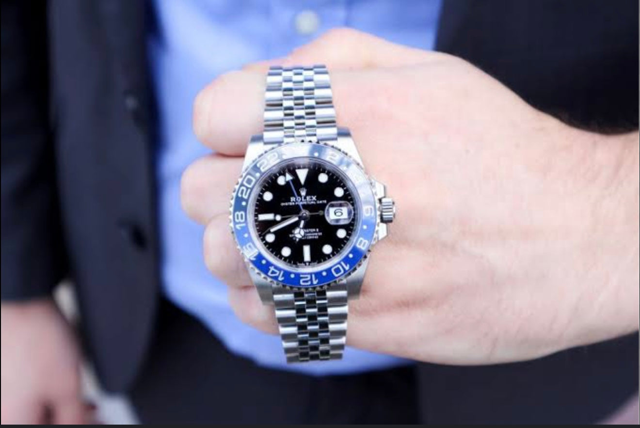 ROLEX GMT blue&black