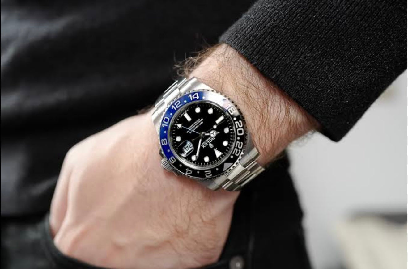 ROLEX GMT blue&black