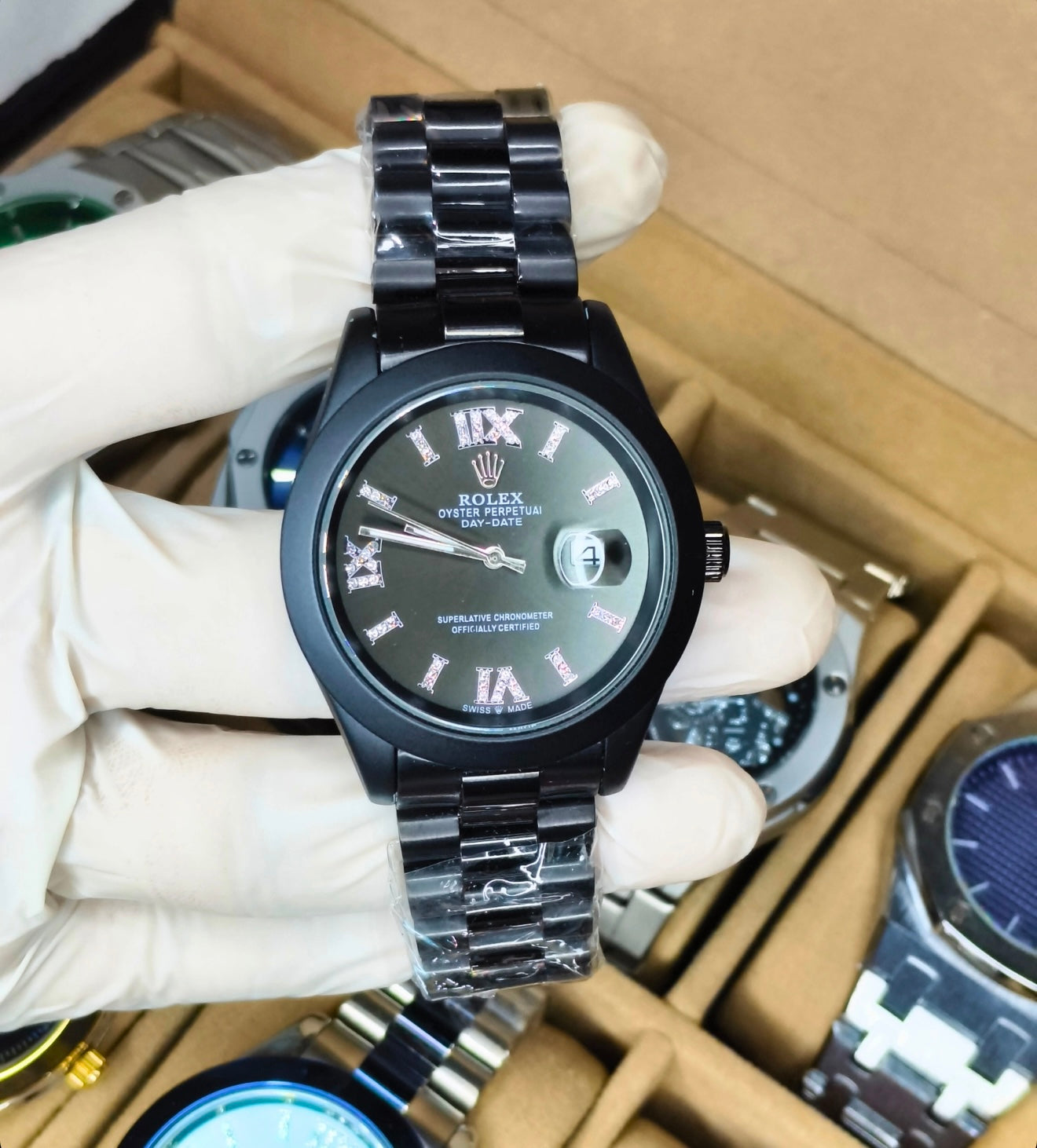 Mate Black Rolex
