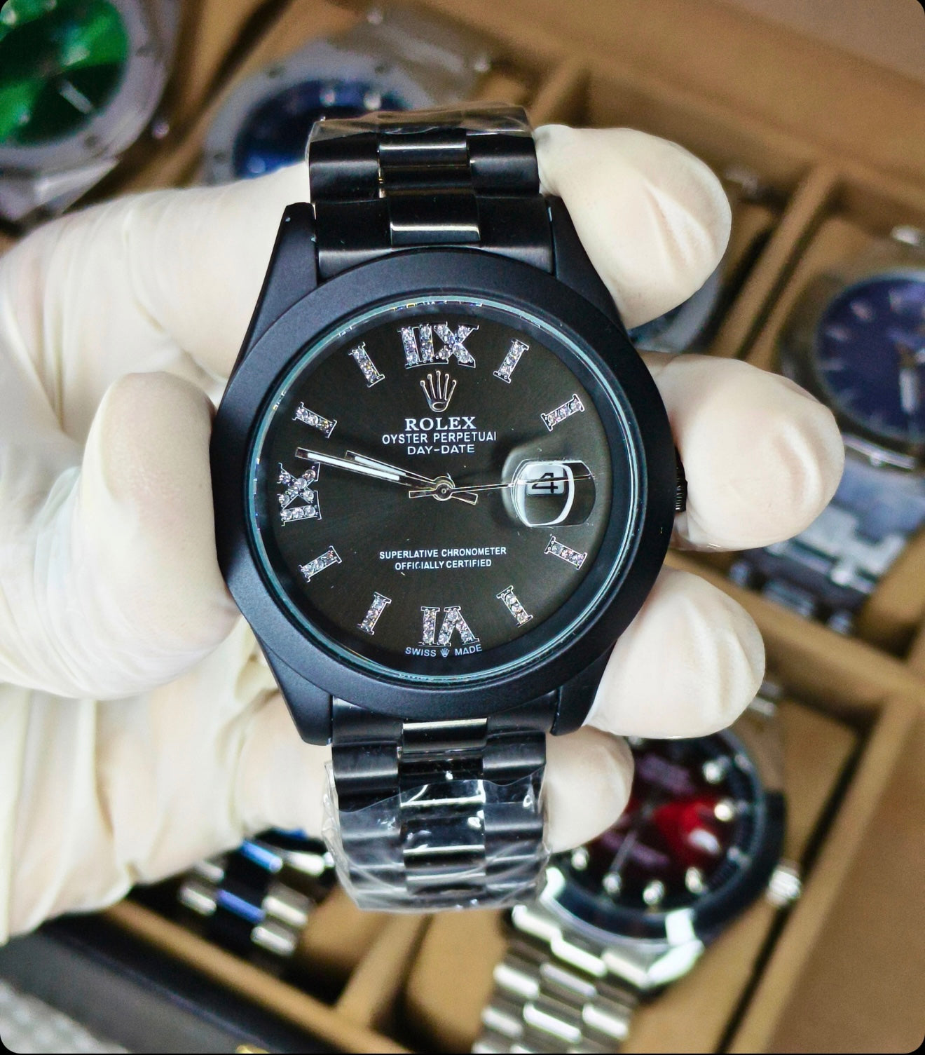Mate Black Rolex