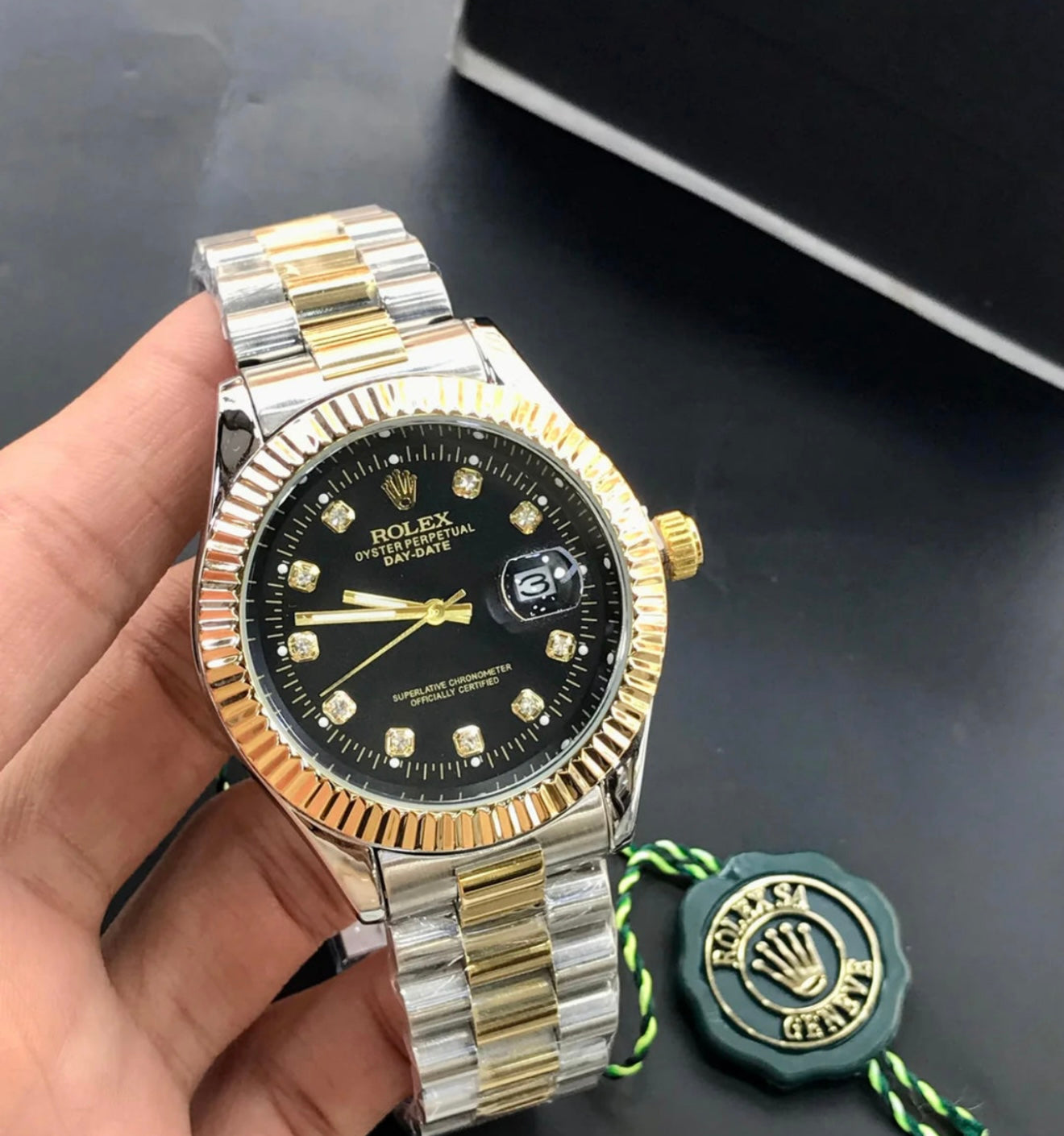 ROLEX PRESIDENT TRUE TONE